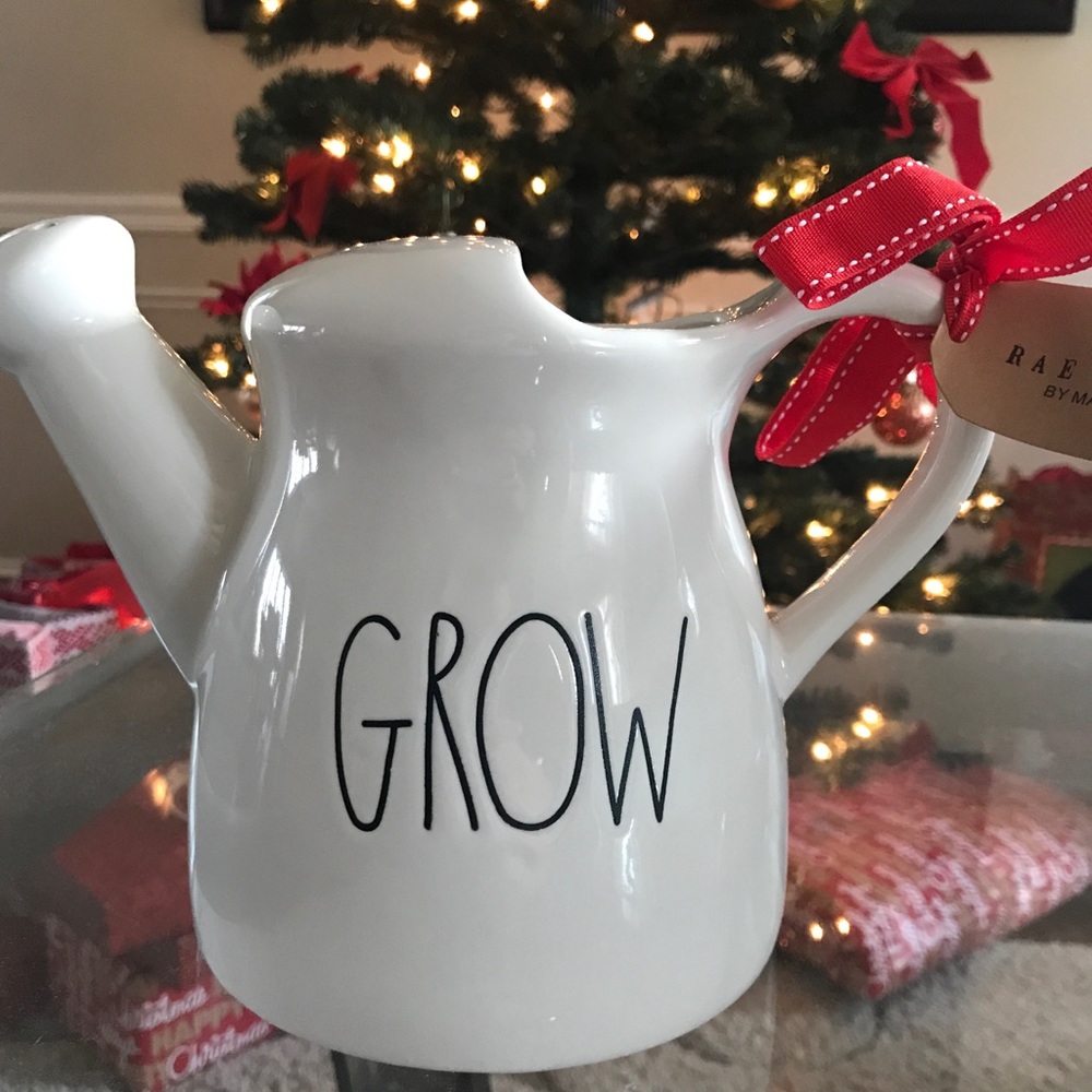 Rae Dunn GROW watering can